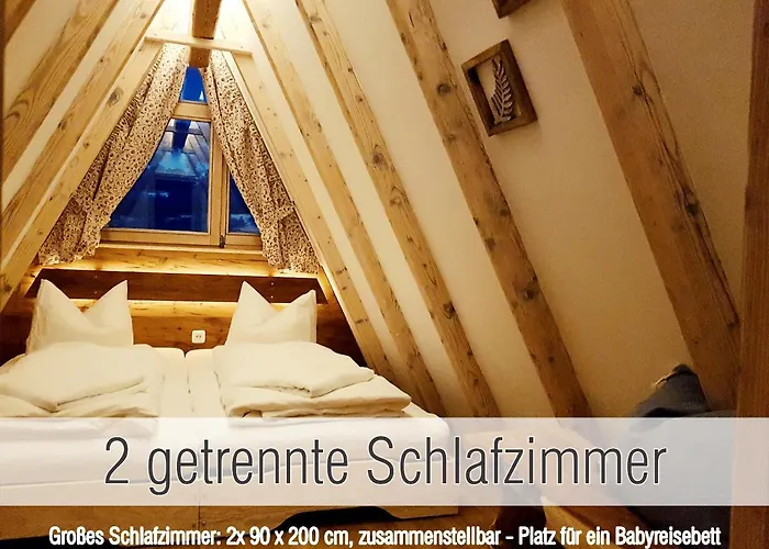 Huette41: Ganze Huette Nah Am Mit Privatem Whirlpool, Sauna. Umzaeunt. Prázdninový dům *