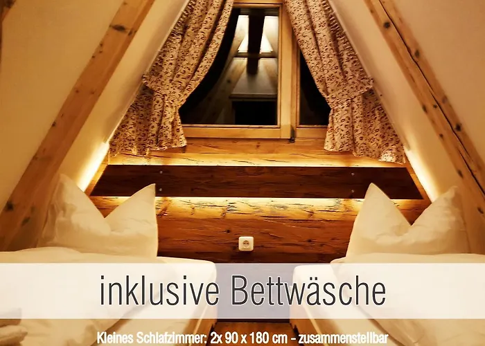 Huette41: Ganze Huette Nah Am Mit Privatem Whirlpool, Sauna. Umzaeunt. Prázdninový dům